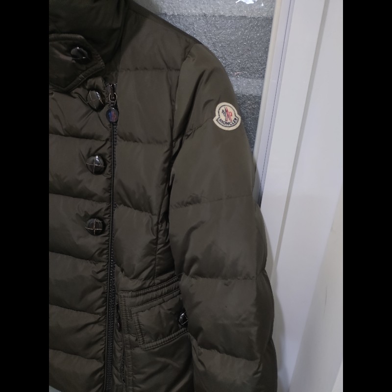Moncler 深灰雙排釦羽絨外套-7