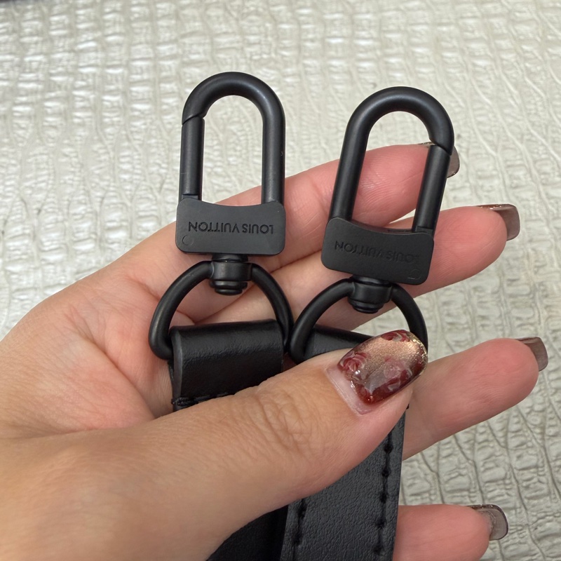 LV 黑灰原花黑釦Trocadero相機包M14253-8