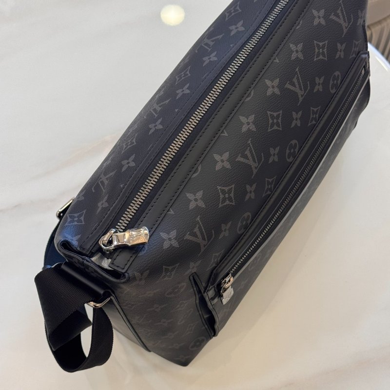 *SHIHNA名牌精品* LV Odyssey Messenger MM 黑老花 郵差包-3