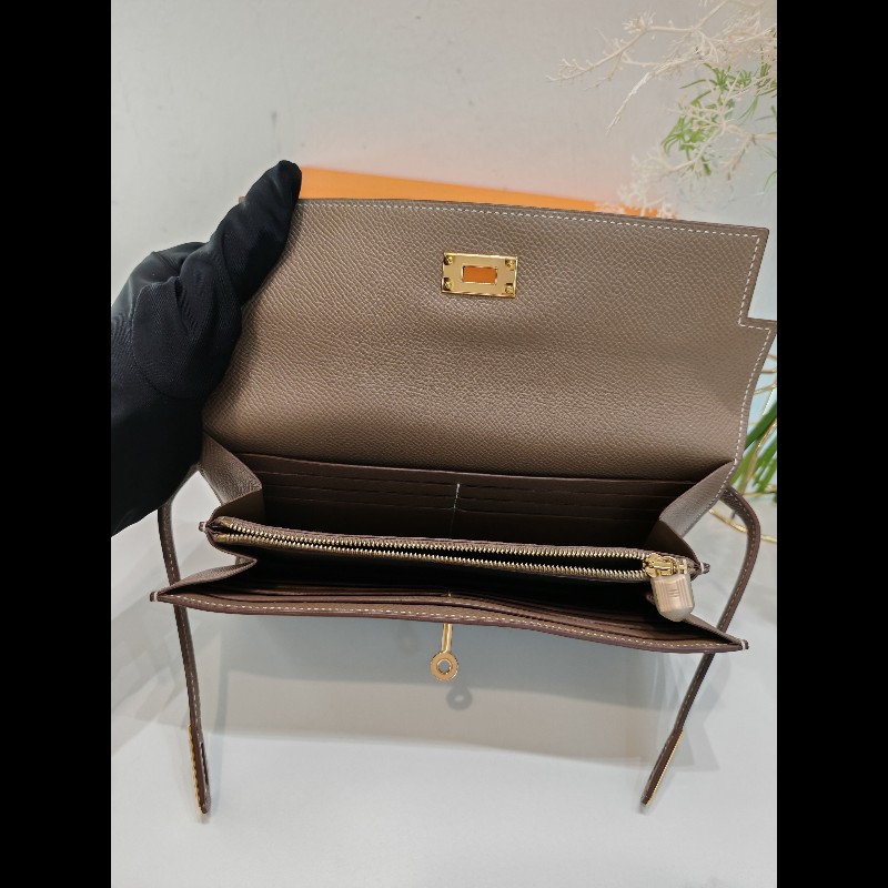 Hermes kelly long wallet-13