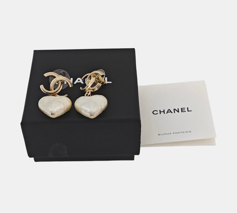 chanel珍珠耳钉-4