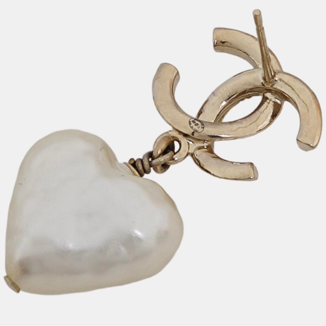 chanel珍珠耳钉-9