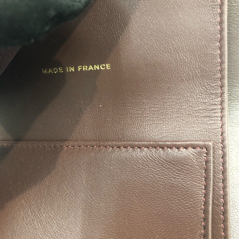 Chanel 三摺黑色羊皮短銀包 短夾 XC082-7