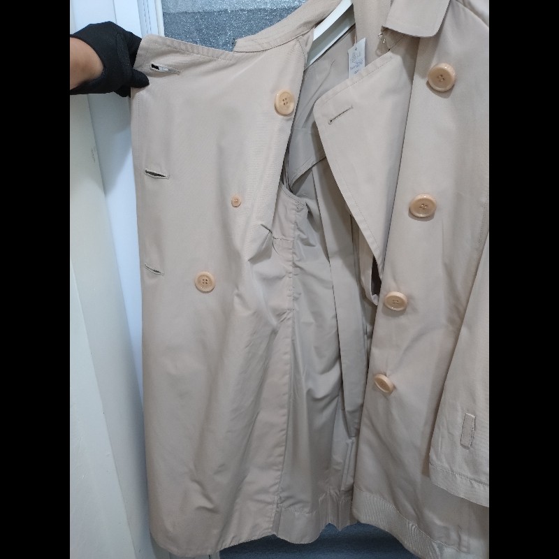 Moncler 淺卡其色風衣-7