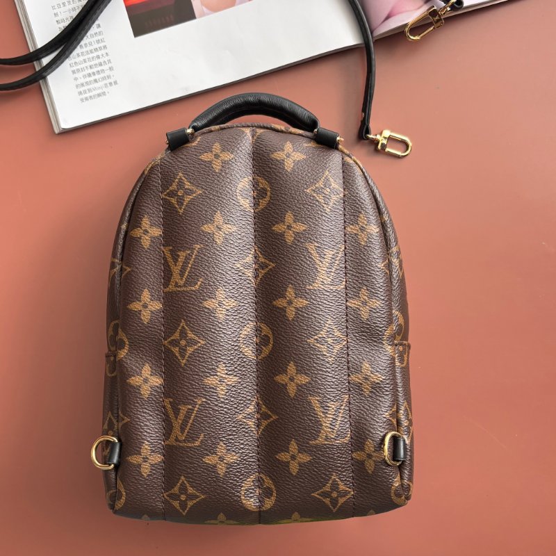 ::LOUIS VUITTON:: LV M44873 PALM SPRINGS MINI經典花紋後背包-1