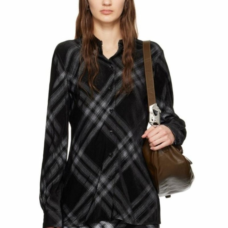 💎Han's house精品服飾💎Burberry 格紋 襯衫-3
