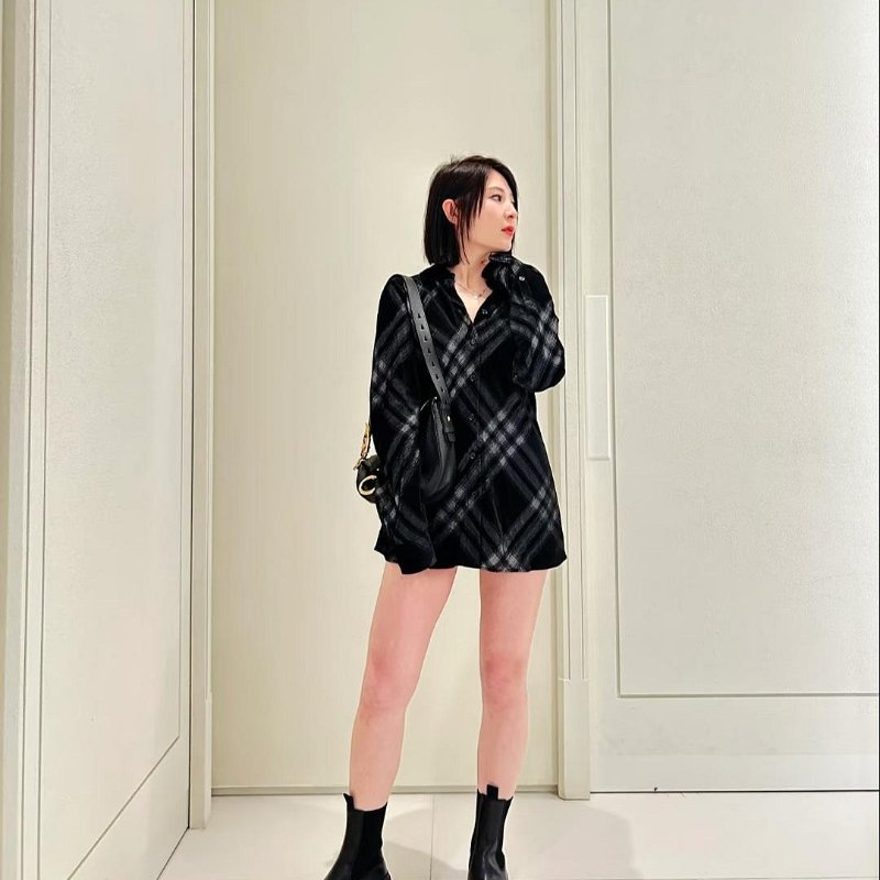 💎Han's house精品服飾💎Burberry 格紋 襯衫-6