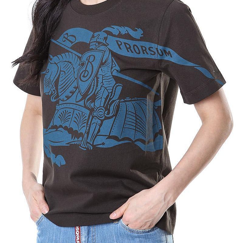 💎Han's house精品服飾💎BURBERRY 大 戰馬 騎士短 T T恤 短袖-2