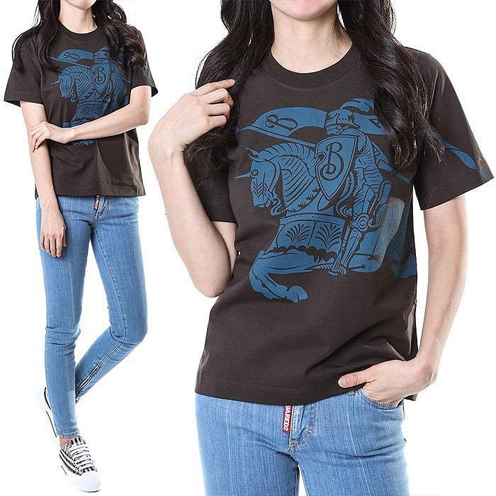 💎Han's house精品服飾💎BURBERRY 大 戰馬 騎士短 T T恤 短袖-4