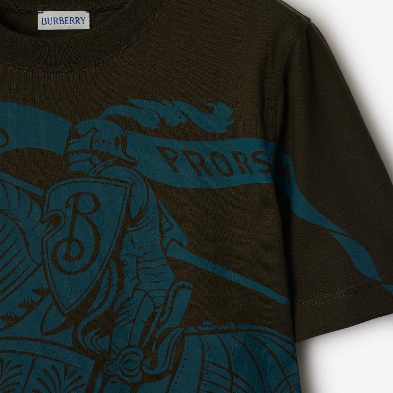 💎Han's house精品服飾💎BURBERRY 大 戰馬 騎士短 T T恤 短袖-5