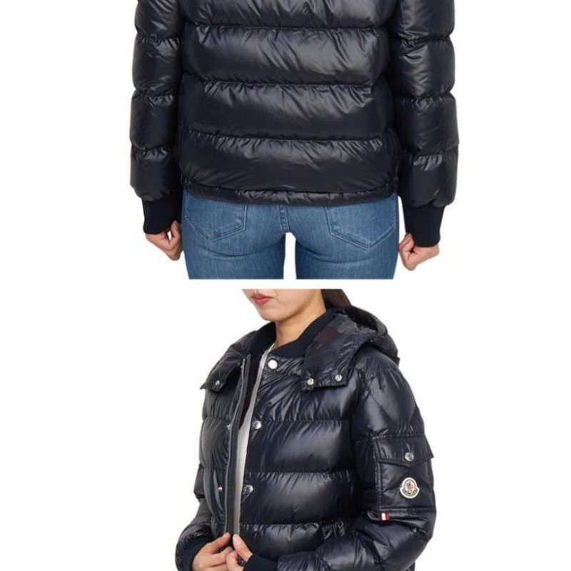 貨 💎Han's house精品服飾💎 moncler Manaem 羽絨套 連帽可拆 現貨 青年款=女成人 S M 原價38300-3