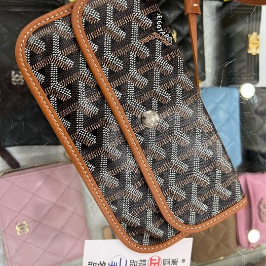 東區正精品㊣GOYARD Saint louis GM 近全新焦糖色購物袋肩背包大款 RZ5656-5