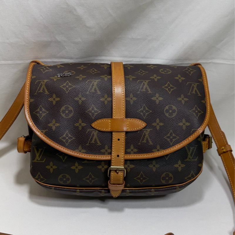 L V絕版馬鞍包小款雙子星斜背-0