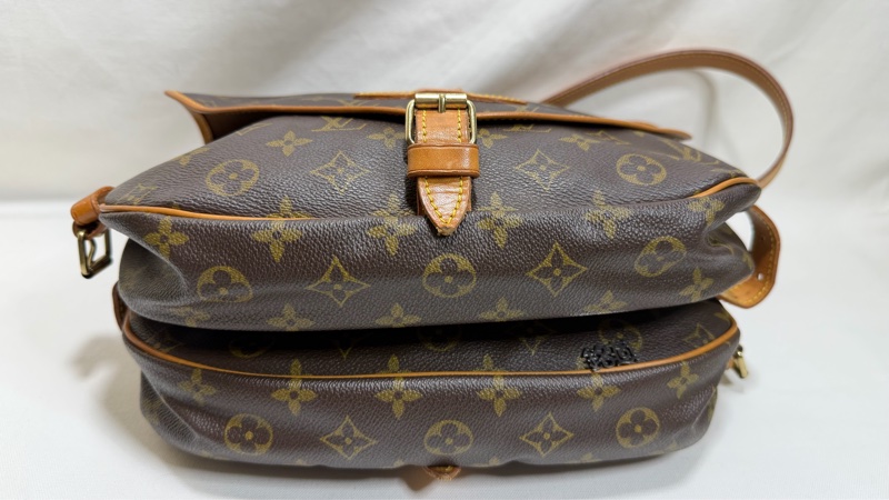 L V絕版馬鞍包小款雙子星斜背-1
