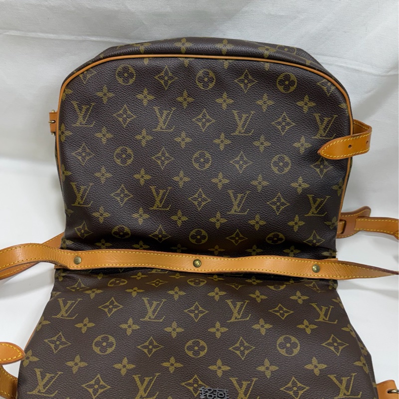 L V絕版馬鞍包小款雙子星斜背-8