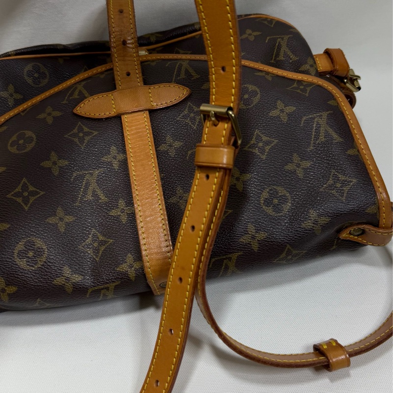 L V絕版馬鞍包小款雙子星斜背-10