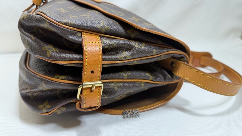 L V絕版馬鞍包小款雙子星斜背-13