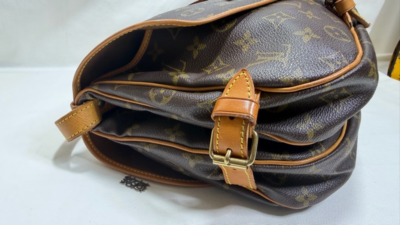 L V絕版馬鞍包小款雙子星斜背-15