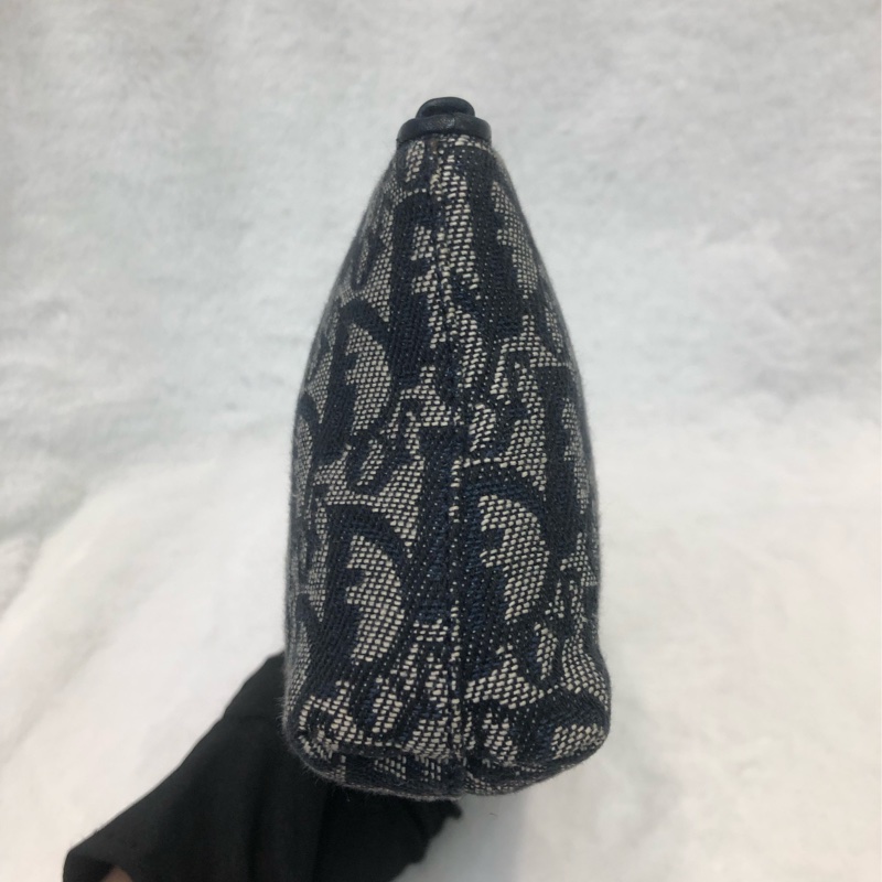 Dior 藍色老花化妝袋 XC036-2