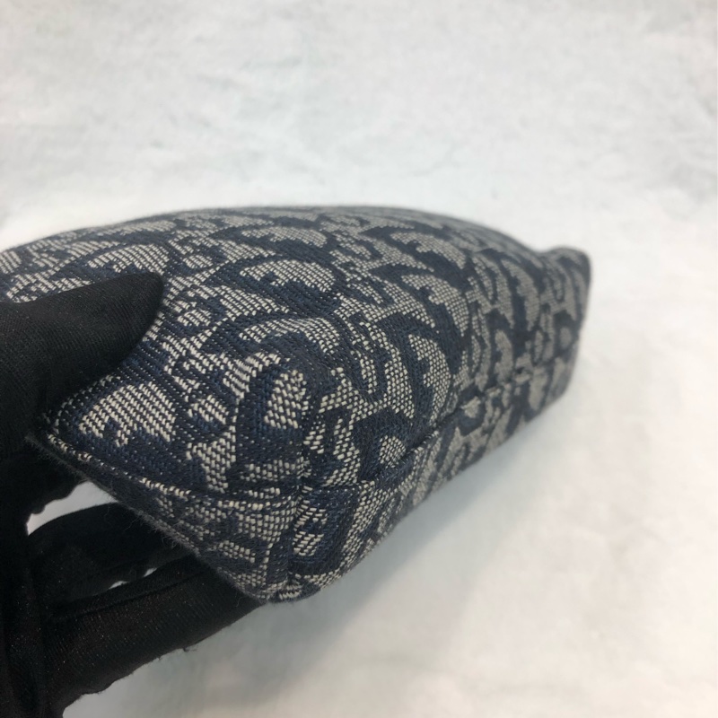 Dior 藍色老花化妝袋 XC036-10