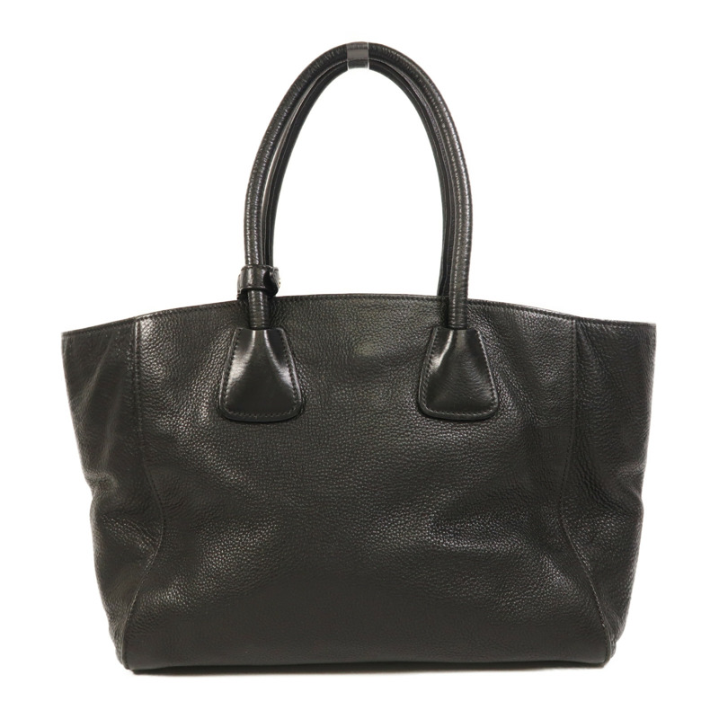 PRADA 牛皮皮革2 Way Shoulder金扣手挽肩背兩用袋-1