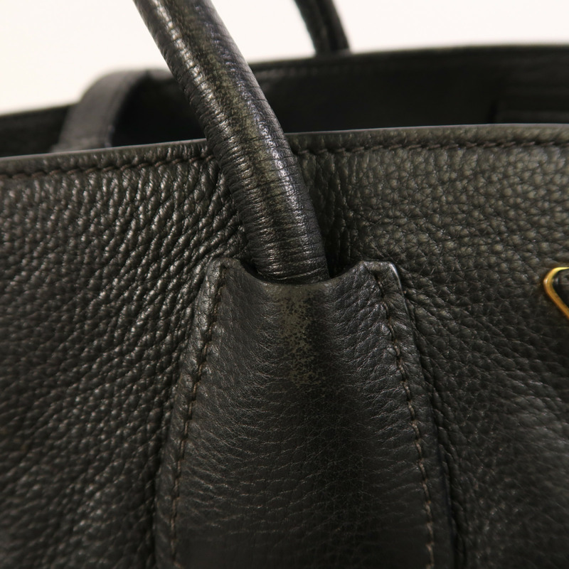 PRADA 牛皮皮革2 Way Shoulder金扣手挽肩背兩用袋-17