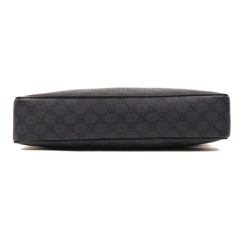 GUCCI 塗層帆布Ophidia Medium GG Briefcase銀扣手挽肩背兩用袋-3