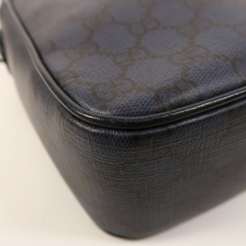 GUCCI 塗層帆布Ophidia Medium GG Briefcase銀扣手挽肩背兩用袋-12