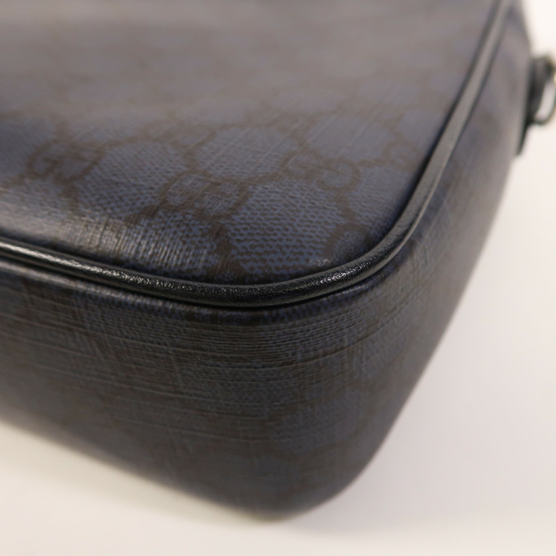 GUCCI 塗層帆布Ophidia Medium GG Briefcase銀扣手挽肩背兩用袋-13