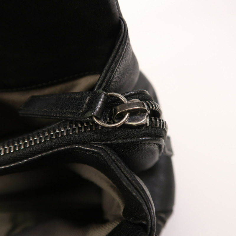 CHANEL 牛皮皮革2 Way Shoulder銀扣手挽肩背兩用袋-16