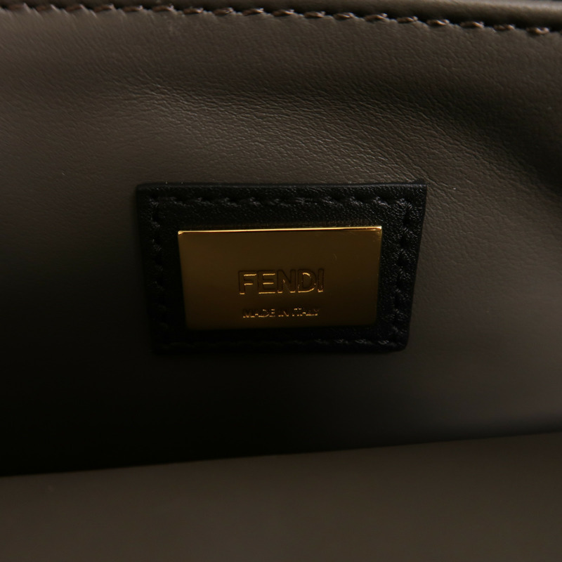 FENDI 牛皮皮革Petite 2 Jours金扣手挽肩背兩用袋-5