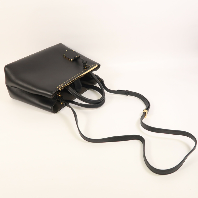 FENDI 牛皮皮革Petite 2 Jours金扣手挽肩背兩用袋-7