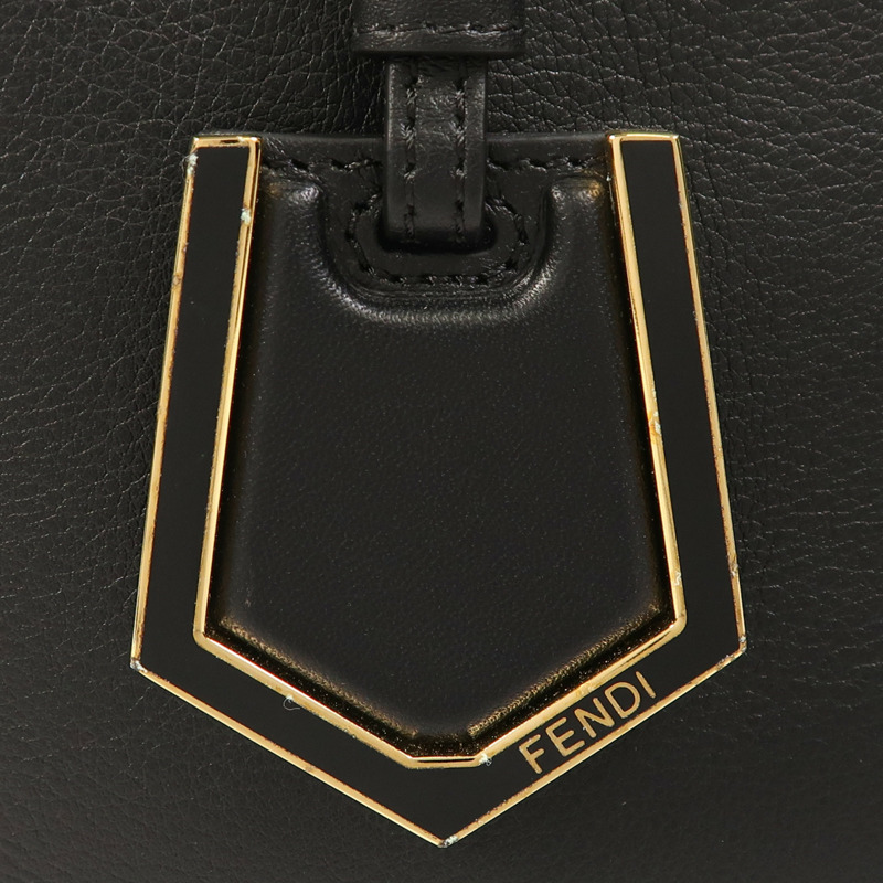 FENDI 牛皮皮革Petite 2 Jours金扣手挽肩背兩用袋-13