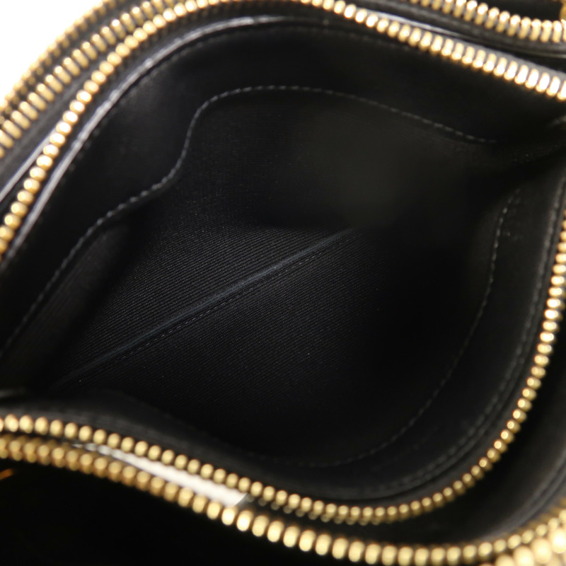 CELINE 羊皮皮革Trio金扣肩背袋-5