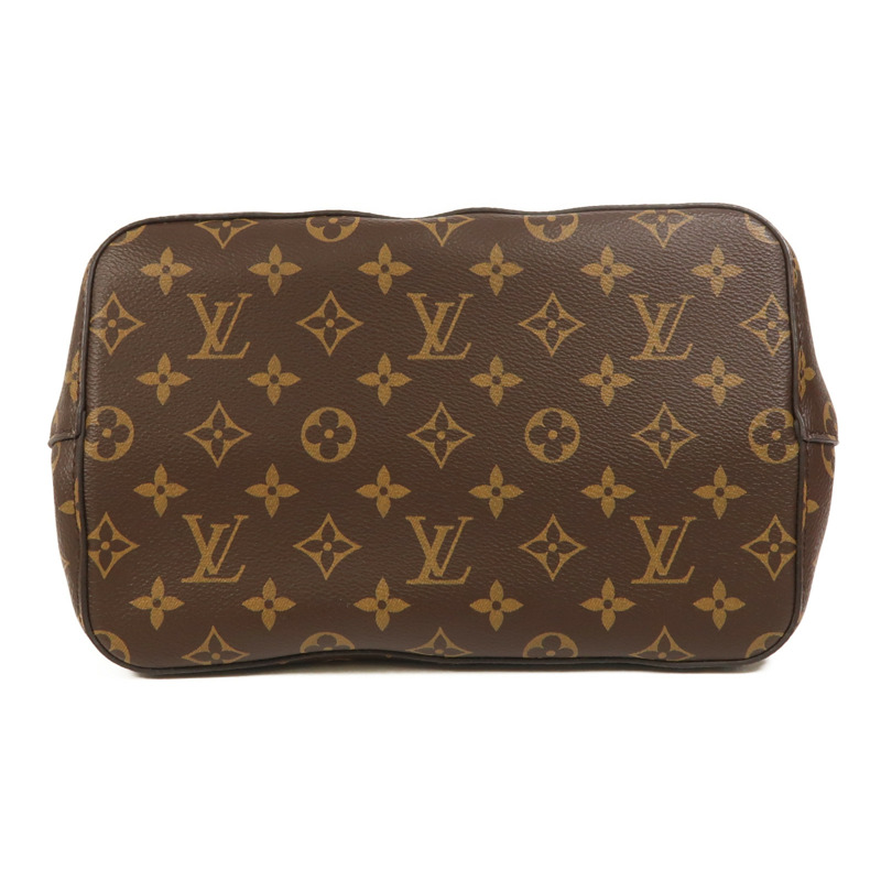 LOUIS VUITTON Monogram Neo Noe MM金扣肩背袋Coquelicot-3