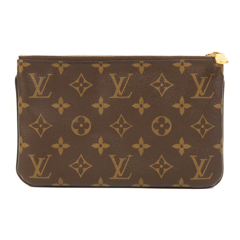 LOUIS VUITTON Monogram Giant Reverse Double Zip Pochette金扣肩背袋-1