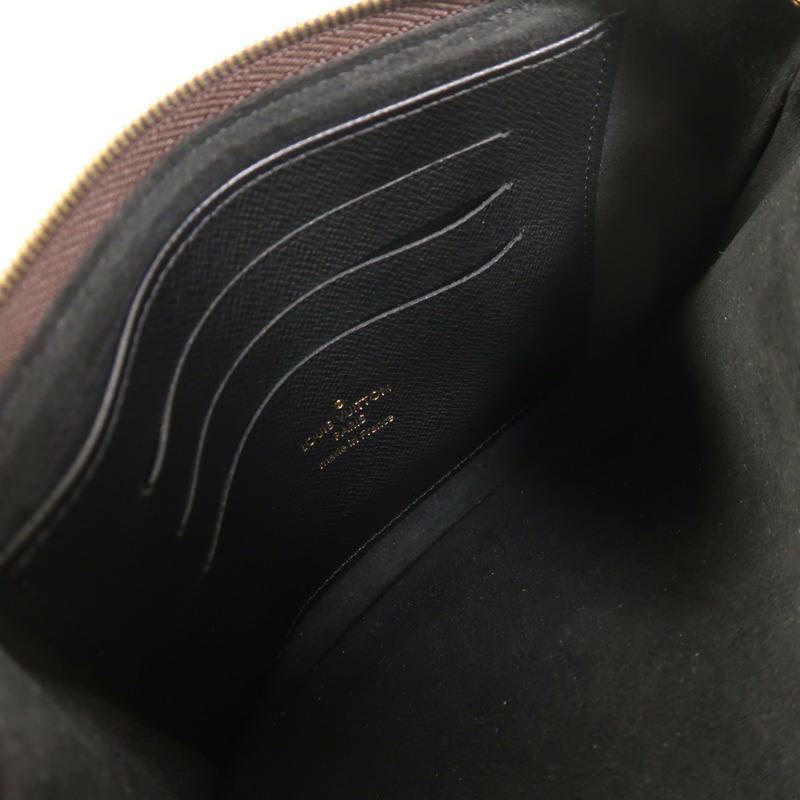 LOUIS VUITTON Monogram Giant Reverse Double Zip Pochette金扣肩背袋-5