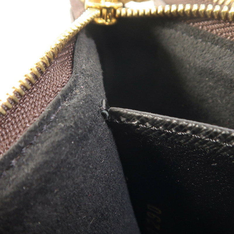 LOUIS VUITTON Monogram Giant Reverse Double Zip Pochette金扣肩背袋-16