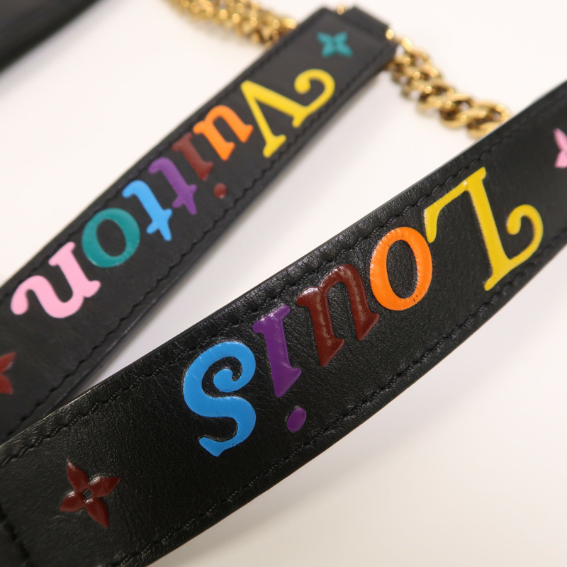 LOUIS VUITTON 牛皮皮革New Wave Chain Tote金扣鏈帶肩背袋-15