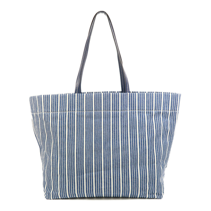 Miu Miu 牛仔布Tote Bag銀扣肩背袋-1