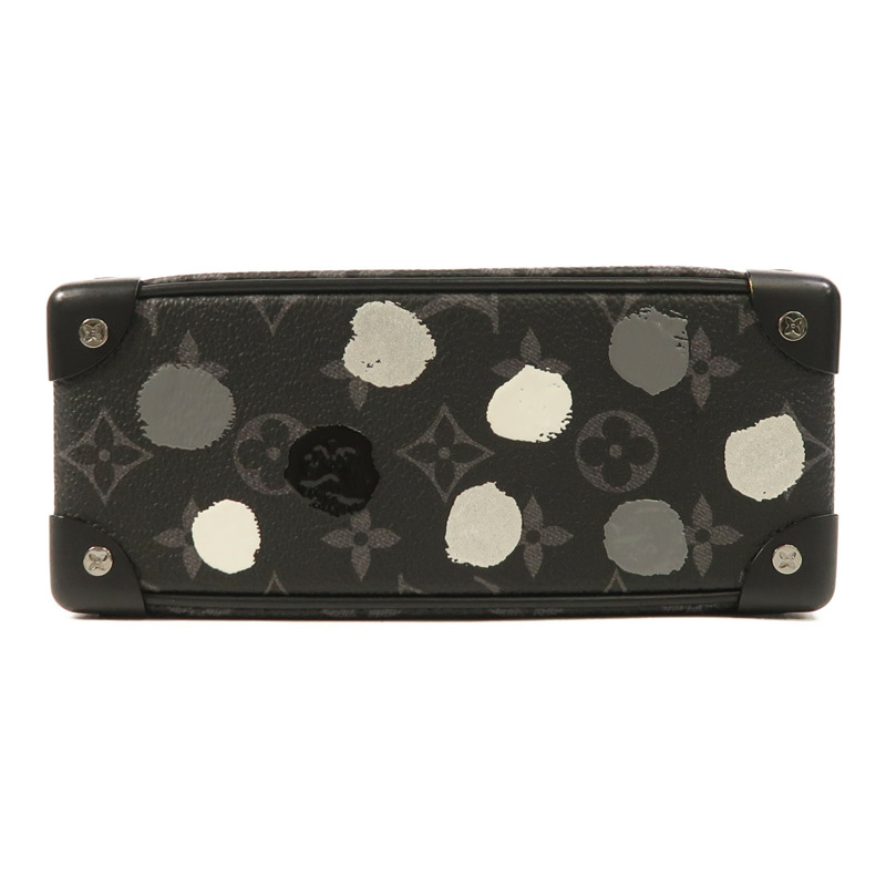 LOUIS VUITTON Monogram Eclipse Mini Soft Trunk肩背袋-3