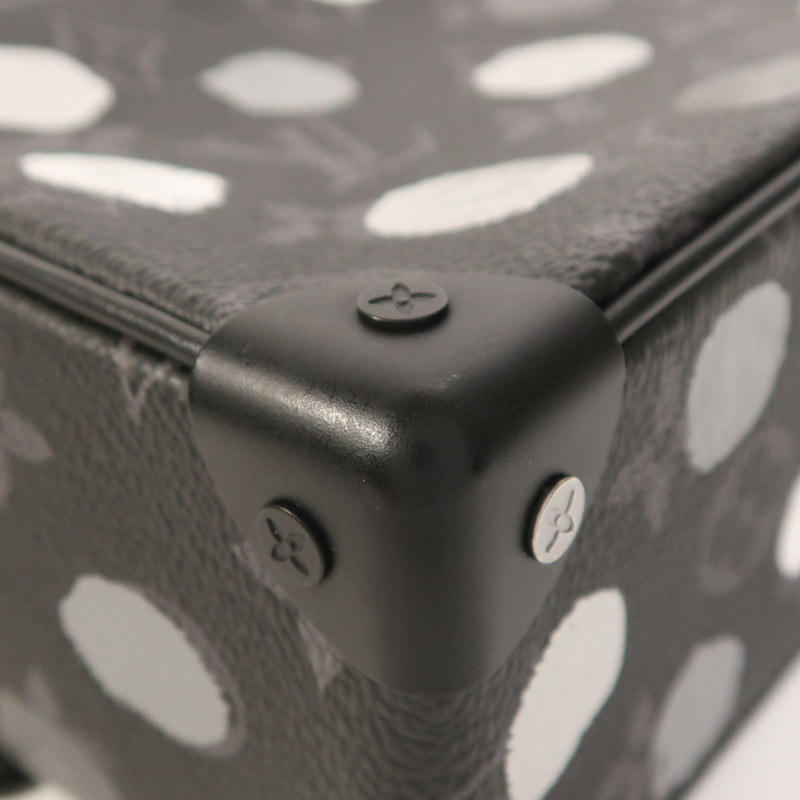 LOUIS VUITTON Monogram Eclipse Mini Soft Trunk肩背袋-10