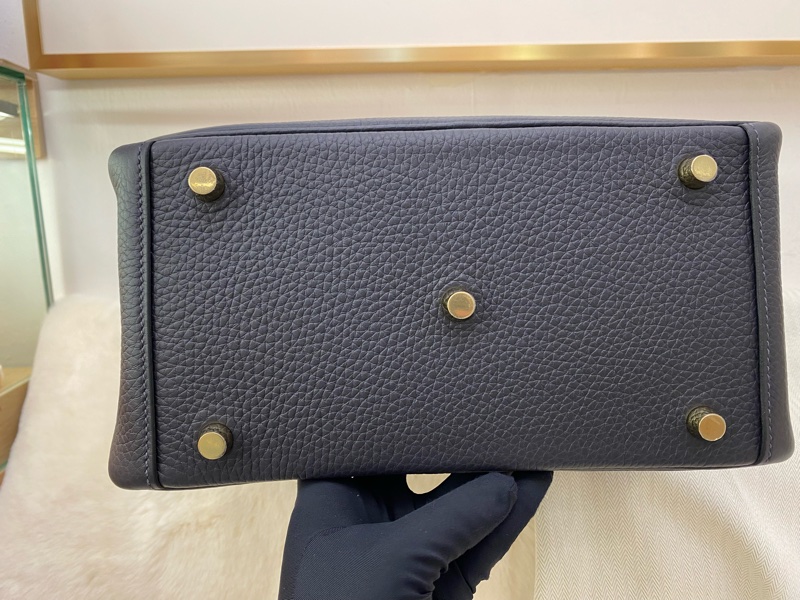 Lindy 26 caban黑藍色 金扣TC皮-5