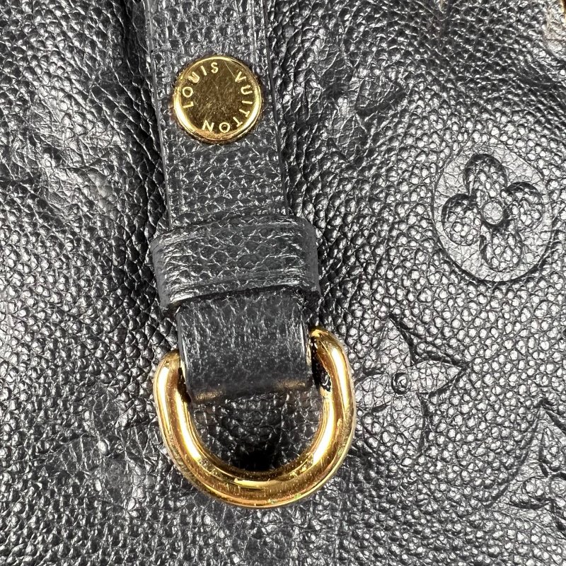 LV M40517 深藍皮革壓紋直立托特包-8