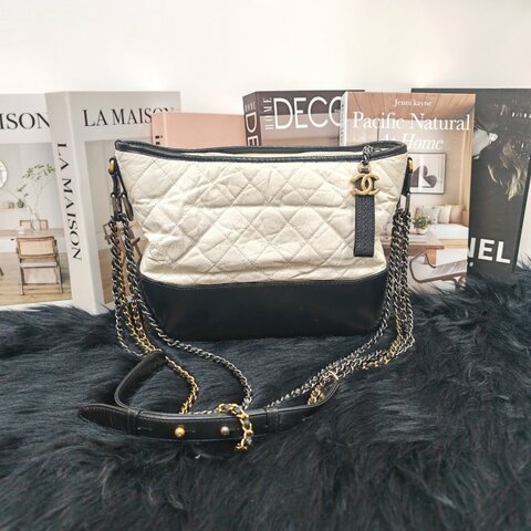 Chanel 流浪包 白金 中號 25開