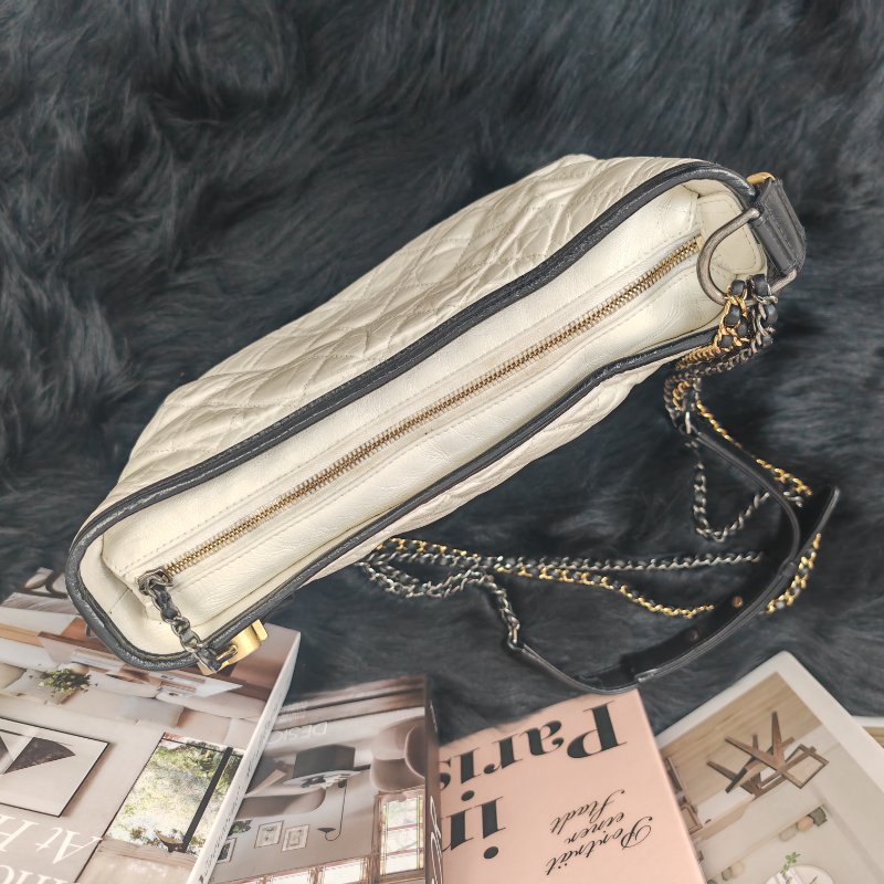 Chanel 流浪包 白金 中號 25開-3