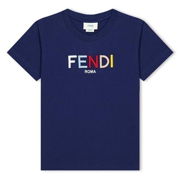 💎Han's house精品服飾💎 FENDI 芬迪 立體 刺繡 短 T T恤 短袖-1