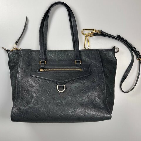 LV M93410 黑壓紋Lumineuse 包 PM