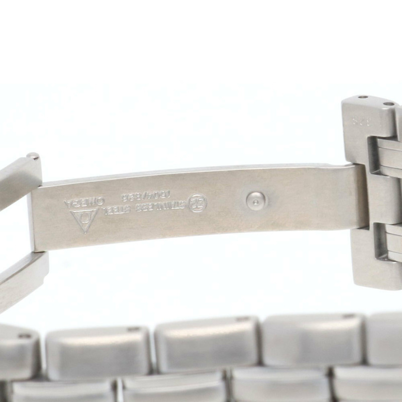 歐米茄海馬系列腕錶，不鏽鋼材質，自動機械，男士，歐米茄計時碼錶，已翻新-8