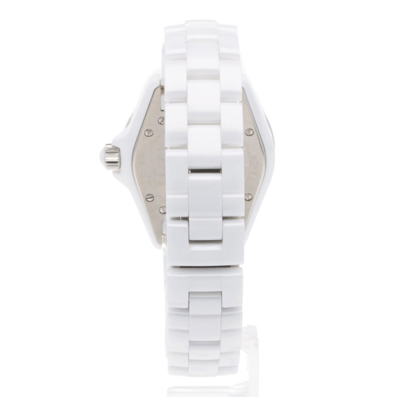 香奈兒 J12 Graffiti 女士腕錶，白色陶瓷 H5239，自動機械錶，全球限量 1200 枚-5